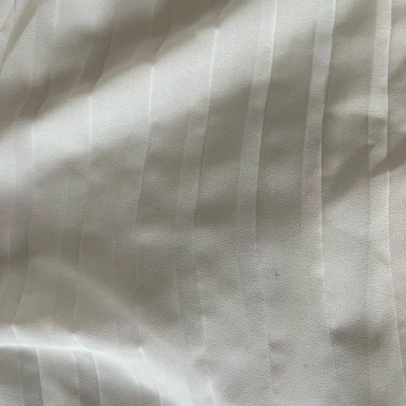 Japna Cream Pleated Extra-Wide Flowy Pants - Picture 6 of 13